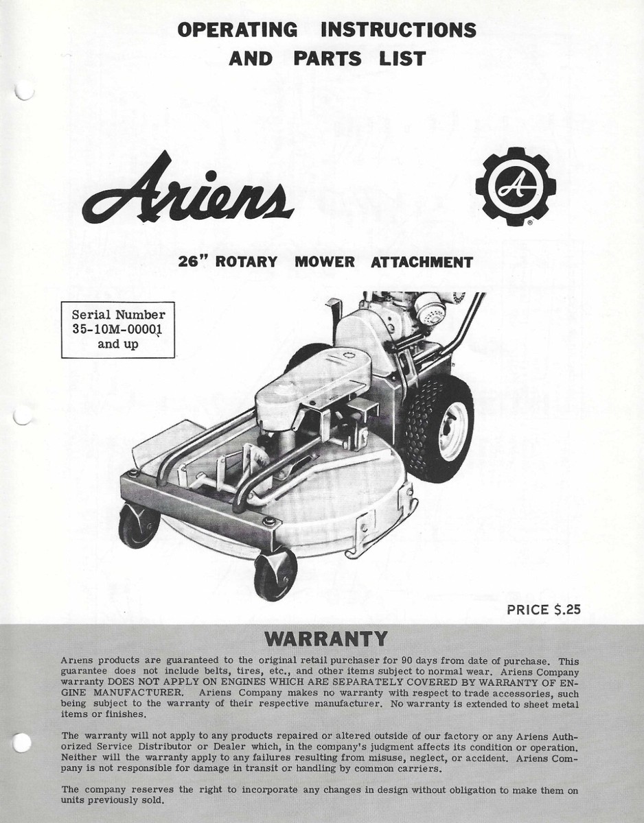ARIENS 26