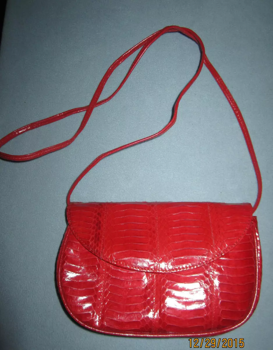 Small snakeskin purse clearance