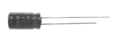UCC Kondensator Elko Long Life  2,2uF 100V  50mA  5x11mm  RM2 10000h [10 pcs #B2