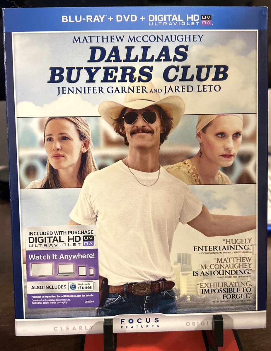 Dallas Buyers Club (Blu-ray w/ Slipcover) Matthew McConaughey