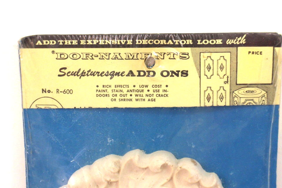 Vintage Sculpturesque Medallions to enhance Plain Surfaces/Doors