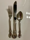 Towle Old Master sterling silver flatware place setting of 3 pieces