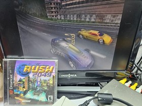 San Francisco Rush 2049 (Sega Dreamcast, 2000) Game Case Manual Registration