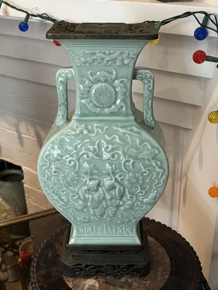古董陶瓷中国花瓶1900-1940 | eBay