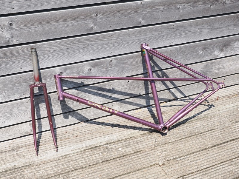 Orbit Gold Medal Mixte Frameset — Purple — Reynolds 531c — 51cm ST / 54cm ETT