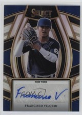 2024 Panini Select Signature Selections Francisco Vilorio #SS-FV Auto 1cx3