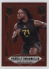 2025 Panini Donruss Elite Rookies Red 91/99 Princely Umanmielen #190 1o92