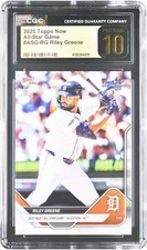 Riley Greene Tigers 2025 Topps Now All-Star Game #ASG-RG CGC PRISTINE 10 Card