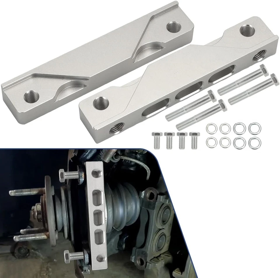 Kit de frenos grande soporte adaptador para Honda Accord TL TSX ILX CRV Prelude RL 1990-19 Foto 2 de 4