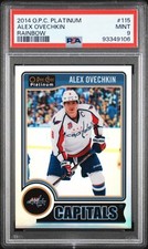 2014 O-PEE-CHEE PLATINUM RAINBOW #115 ALEX OVECHKIN PSA 9