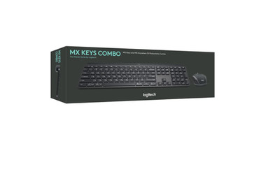 Logitech MX Keys S Combo   Advanced Wireless Keyboard & Mouse Set, Bluetooth,USB