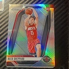 2024-25 Panini Prizm Reed Sheppard silver Rookie Houston Rockets Basketball Card