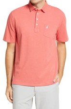 johnnie-O Heathered Original Polo Cherry Size L