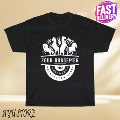 New Four Horsemen Logo T-Shirt  Funny