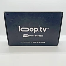 Loop TV Wi-Fi HDMI TV Media Streaming Player  Complete in Box w/ Remote