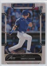2024 Panini Three and Two Holo Silver 19/49 Owen Caissie #7 1m0w