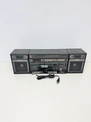 VINTAGE PANASONIC RX-CW43 Boombox W/ Cord