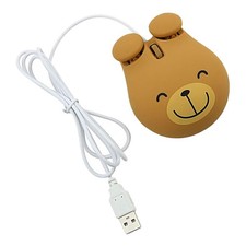Home Little Bear Wired Gaming Laptop Mouse Multifunctional Game Work Mouse
