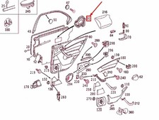 MERCEDES-BENZ S W220 Türdichtung hinten rechts A2207370298 NEU ORIGINAL MERCEDES-BENZ S W220 Türdichtung hinten rechts A2207370298 NEU ORIGINAL