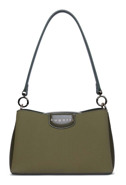 Bugatti Leah Shoulder Bag UmhäNgetasche Schultertasche Tasche Olive OlivgrüN Neu-image
