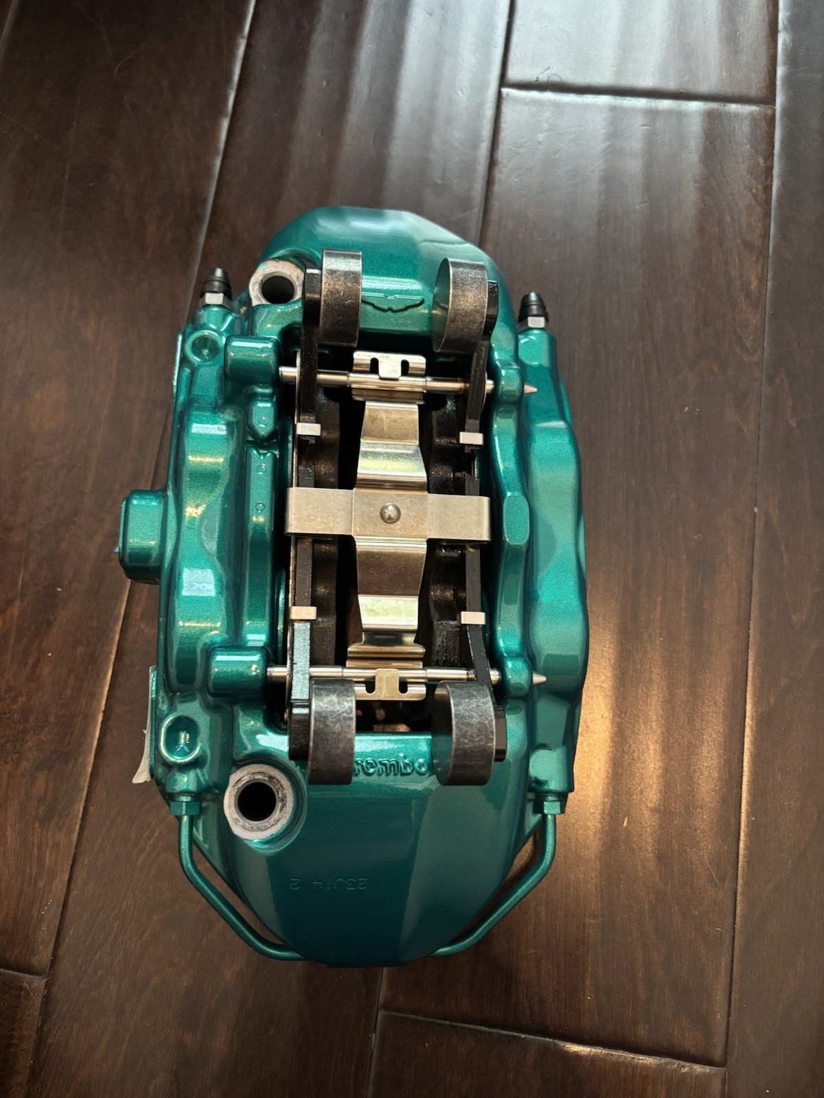 Aston Martin DB12/Vantage 2025 Carbon Ceramic brake calipers AM Racing Green
