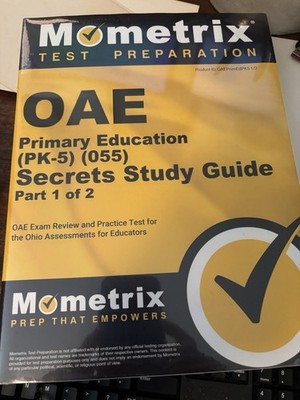 MOMETRIX OAE PRIMARY EDUCATION STUDY GUIDE PARTS 1 & 2 NEW
