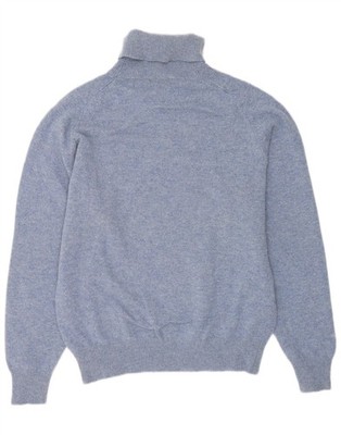 Kappa Herren Rollkragenpullover Pullover Large blau gefleckt Wolle AT02