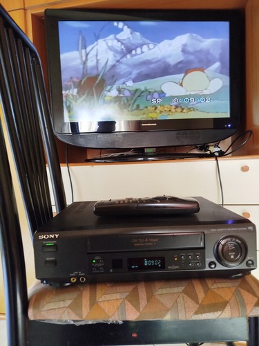 Videoregistratore VHS Sony SLV E520 Funzionante Con Telecomando Originale - Foto 24 di 24