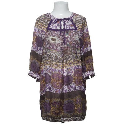 Zara Basic, Strandkleid, Größe: S, Lila/Weiß/Mehrfarbig, Paisley, Damen #NPH