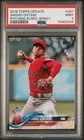 SHOHEI OHTANI 2018 TOPPS UPDATE PITCHING ROOKIE RC #US1 PSA 9 MINT! DODGERS MLB!