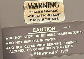 Wizards & Warriors videogioco originale vintage Nintendo Entertainment System NES