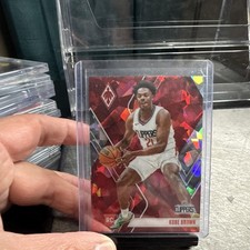 Panini Phoenix 2023-24 Kobe Brown RC Rookie #257 Los Angeles Clippers Card. rookie card picture
