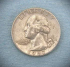 1957-D Washington Quarter, 90% Silver