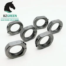 6 Pack Lock Rings Compatible with Hornady 7/8-14 Threaded Dies, High-Grade Steel