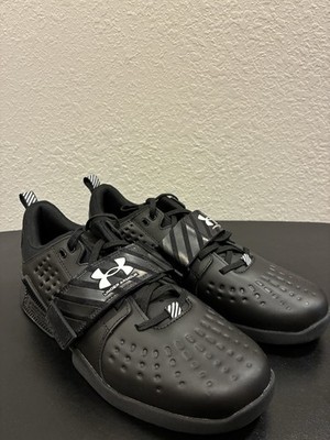 Under Armour ブラック 帝京大学 Under Armour Reign Lifter Weightlifting Gym Shoes Black 3028028