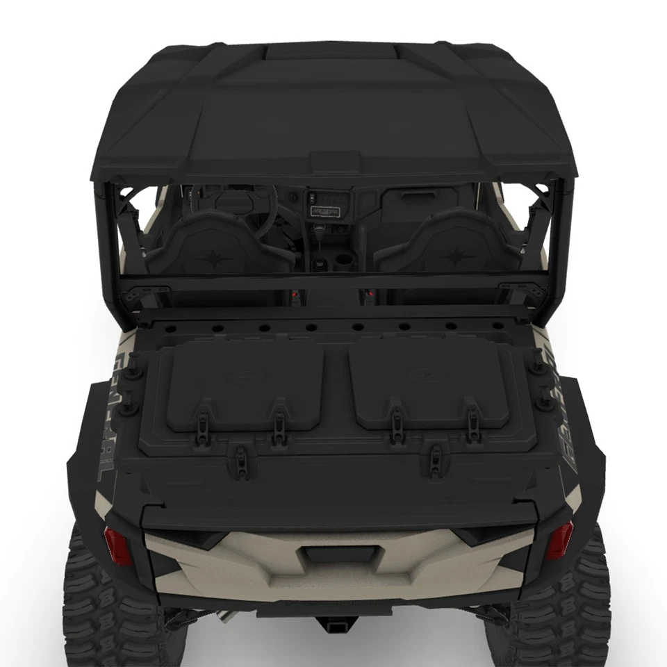 Polaris GENERAL Rear Cargo Storage Box for XP 1000 & XP 4 1000, Black, Foto 3 de 4