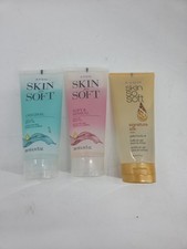  Lot Of 3 Avon Skin So Soft Gelled Body Oil Original Soft Sensual SignatureSilk