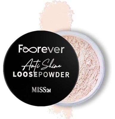 Miss 2M Anti-shine Forever Matte  Powder (105 Sheer Strawberry ) 0.53oz