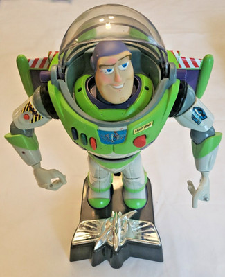 Vintage Disney TOY STORY 2 BUZZ LIGHTYEAR ULTIMATE ROOM GUARD Thinkway Toys