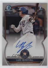 2023 Bowman Chrome Prospect Refractor 360/499 Luke Berryhill #CPA-LBL Auto 2a9
