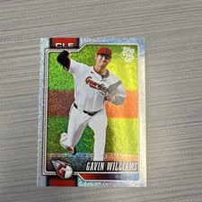 Topps ‘26 Series 1 Sand Glitter SP Gavin Williams #254 Cleveland Guardians 