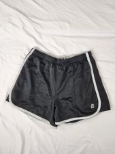 Vintage Y2k 14 Limited Too Shorts Girls Black Mesh Athletic Lined Running Track