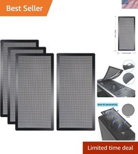 Durable Magnetic Dust Mesh Filters for PC - 4 Pack 280x140mm Easy Installation