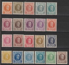Belgium - 1922 - COB 190/210** - SC 144/54 + 156/7 + 159/60 + 185/6 + 188/90-MNH