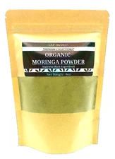 Organic Moringa Powder | 8oz | High In Vitamins, Iron & Calcium