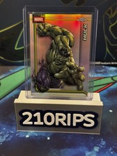 Hulk 2026 Topps Chrome Marvel #50 Refractor