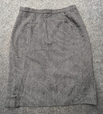 Vintage Emo Womens Gray Skirt Size 16 USA Made has flaw