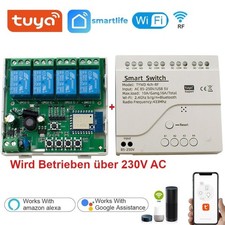 4 Channel Wifi Smart Switch Control Module Tu...