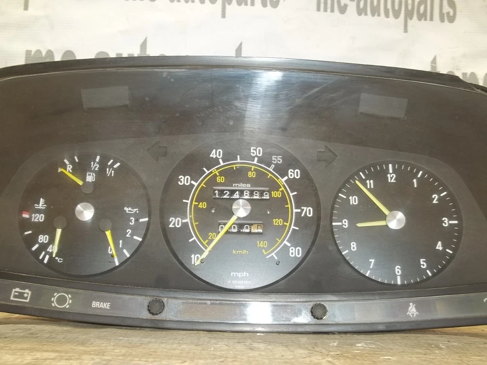 77-85 梅赛德斯-奔驰 240D 300D 速度表仪表组 Speedo 仪表规 — 第 4/4 张图片