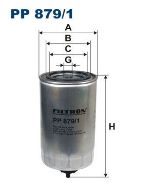FILTRON Kraftstofffilter PP 879/1 für